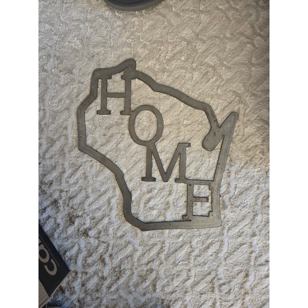 Wisconsin "Home" Sign